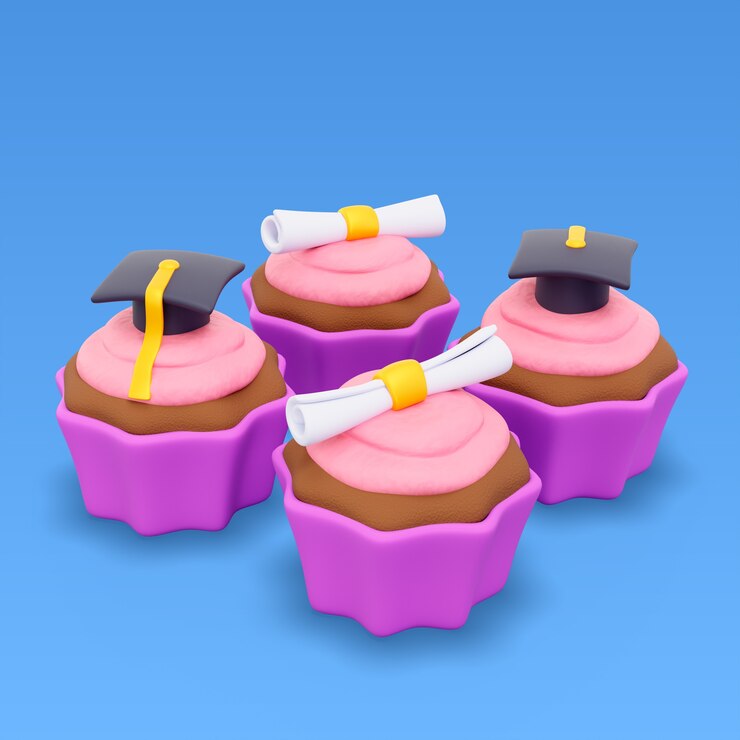 PSD Gratis 3d rendering of graduate icon