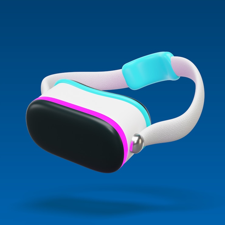 PSD Gratis 3d rendering of vr icon