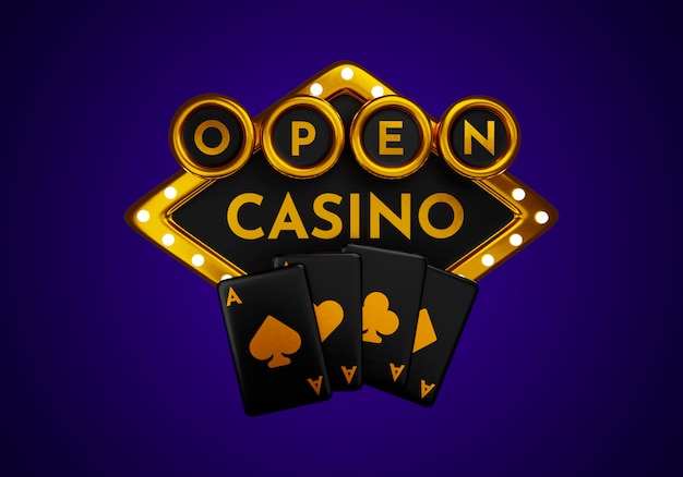 3D-weergave van casino-elementen