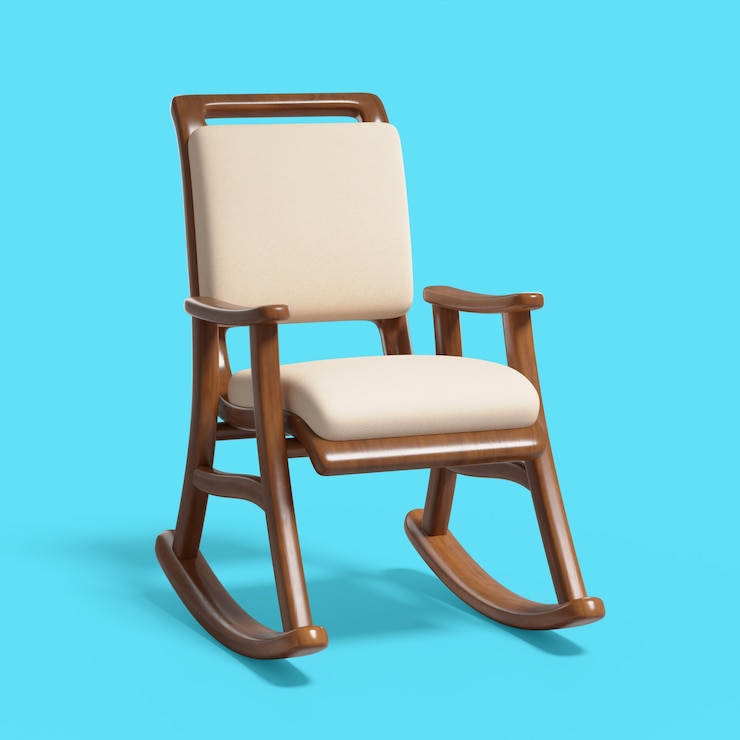 Gratis PSD 3d-weergave van meubelpictogram