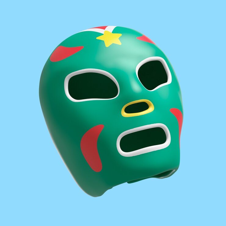 Gratis PSD 3d-weergave van mexico-pictogramontwerp
