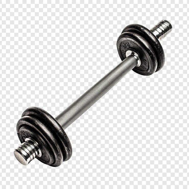 PSD Gratis a closeup of a dumbbell a fitness equipment