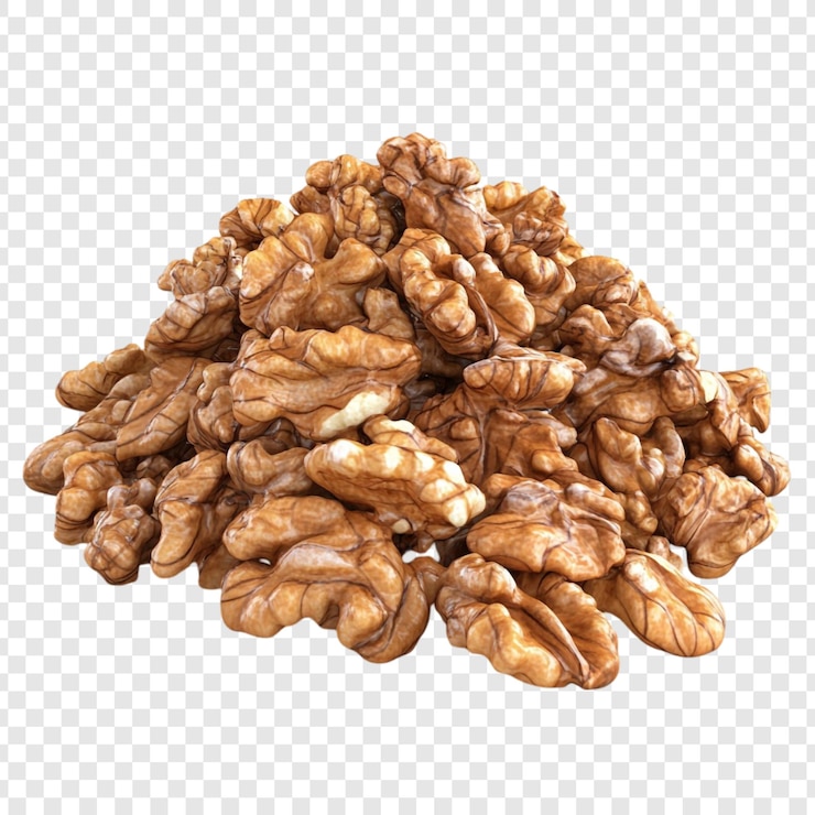 PSD Gratis a delicious pile of walnuts rich brown and ready to eat