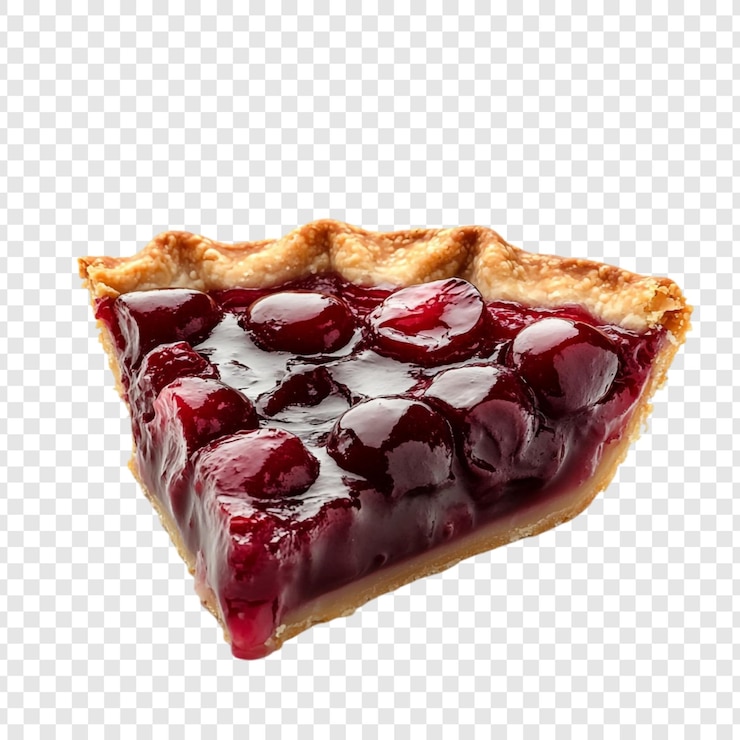 PSD Gratis a delicious slice of cherry pie