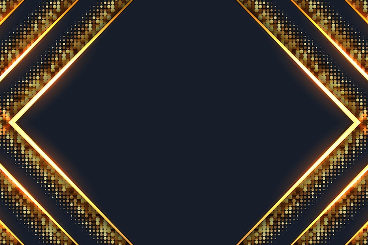 PSD Gratis abstract black layered background with golden halftone effect glitter dotted sparkles shine texture