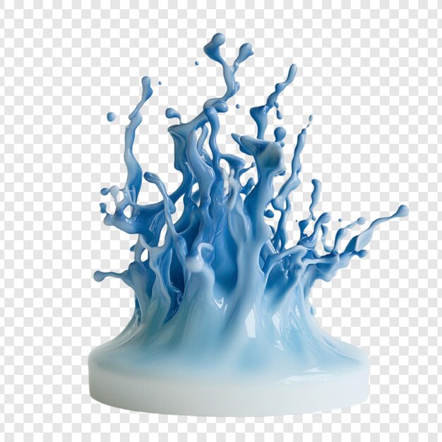 abstract blue liquid splash dynamic 3d render of a vibrant blue liquid creating an explosive splash effect showcasing fluidity and motion