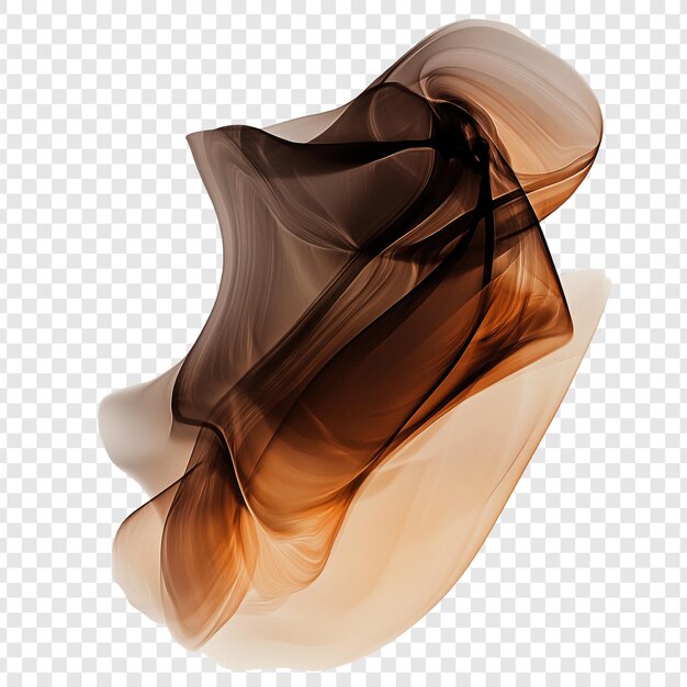 Abstract Brown Swirls Una sinfonía de tonos y texturas
