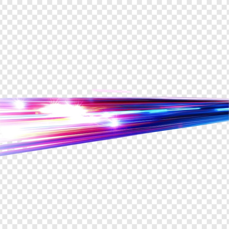 PSD Gratis abstract light trails dynamic speed and energy