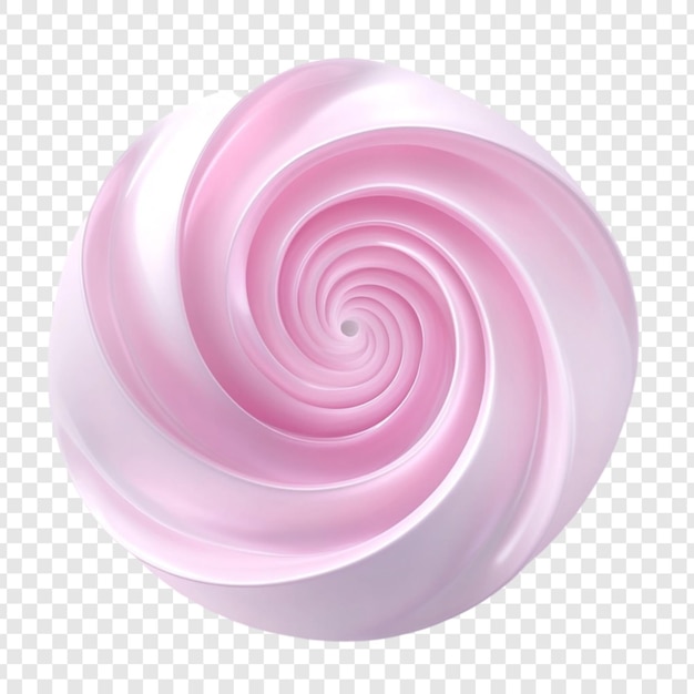 Abstract Pink Swirl Un fascinante diseño en espiral en 3D
