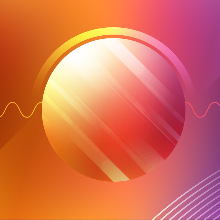 Gratis PSD abstracte achtergrond van de cirkel