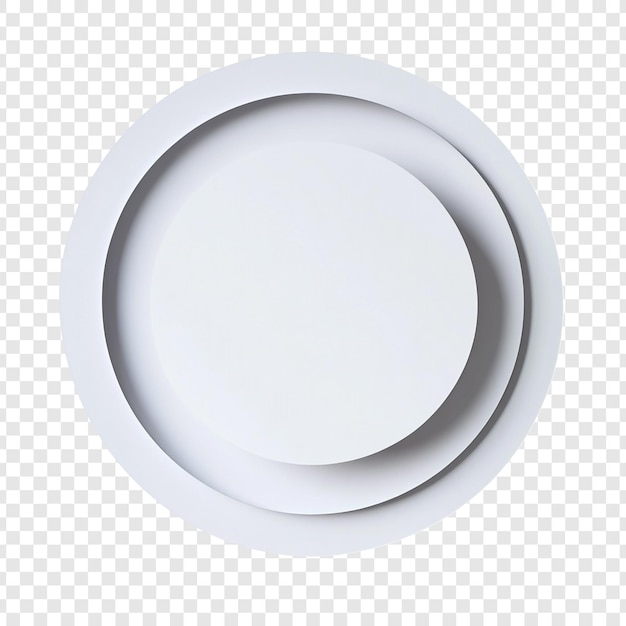 Abstracto Diseño circular blanco capas de círculos blancos