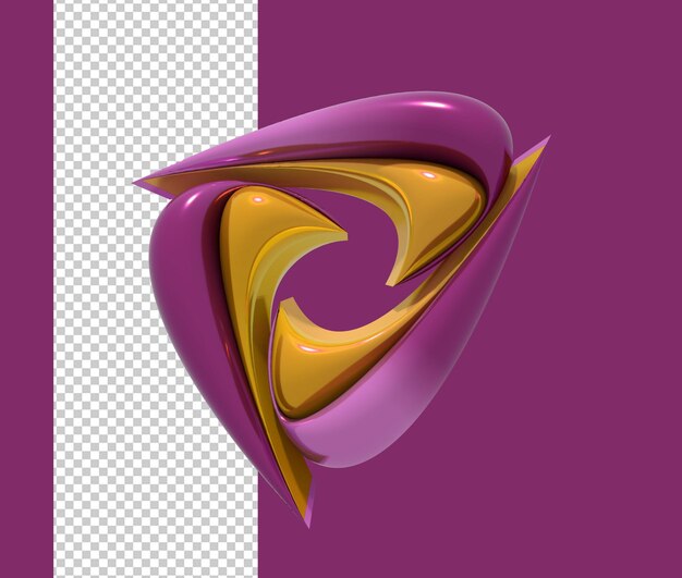 Abstracto Logotipo de la web Typographic Transparent Psd