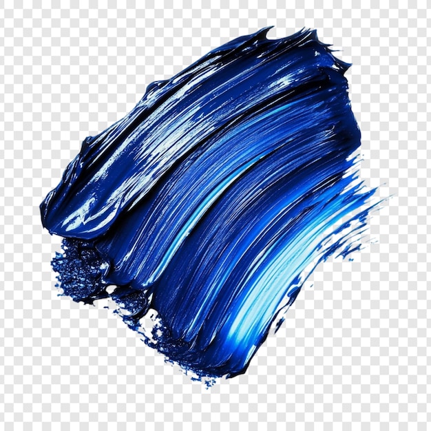 Abstracto Textura de la pintura azul Un vibrante remolino de tonos de cobalto