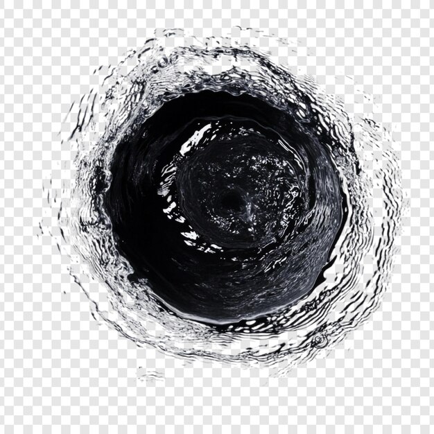 Abstracto Vórtice del agua Un estudio monocromático de la dinámica de los líquidos
