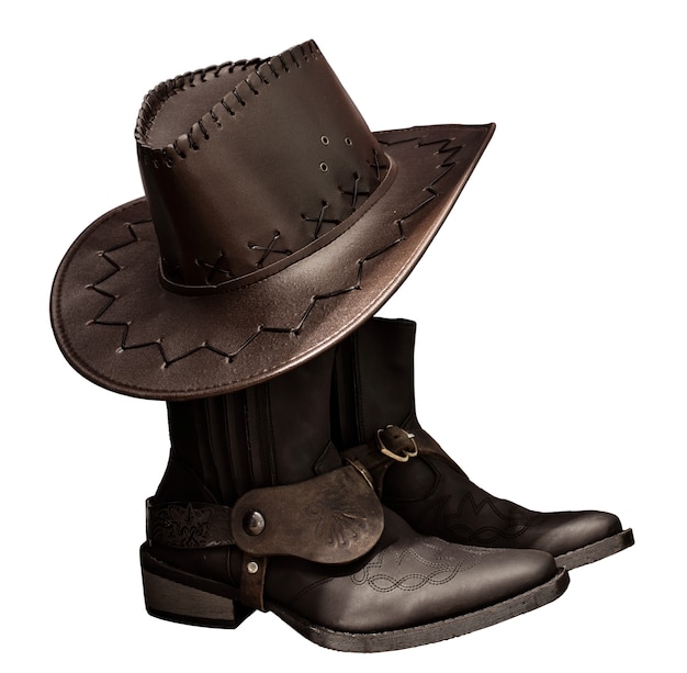 Accesorio de vaquero aislado