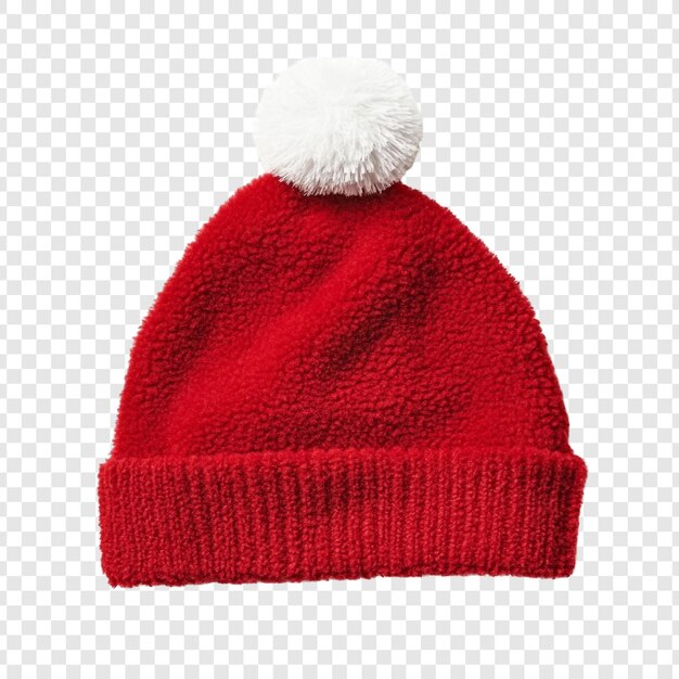 El acogedor sombrero rojo de Papá Noel con Pom Pom