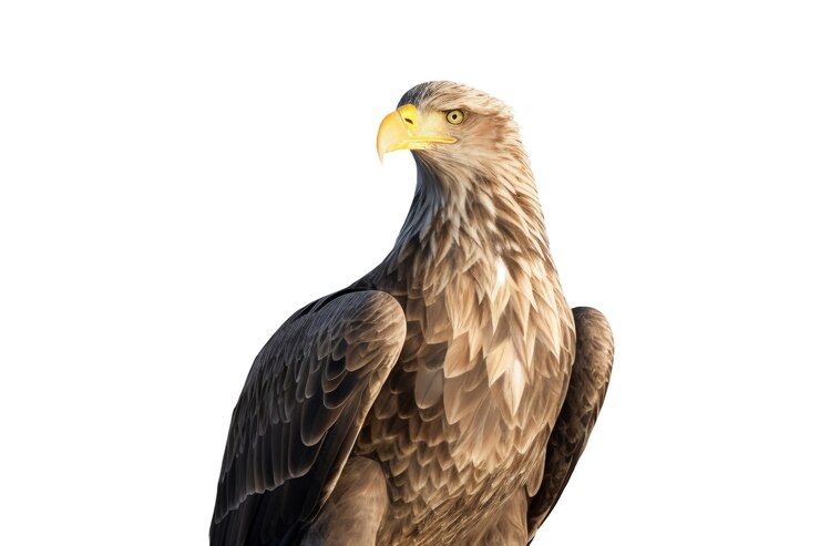 PSD gratuito águila americana calva aislada