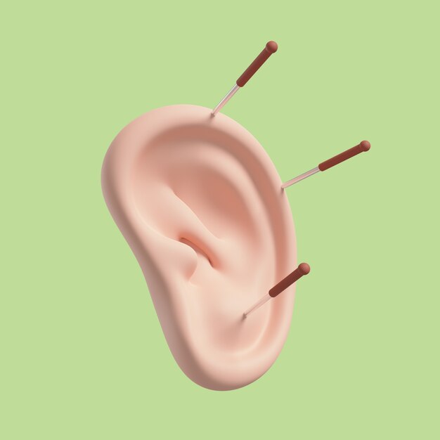 Alternatieve geneeskunde acupunctuur icoon