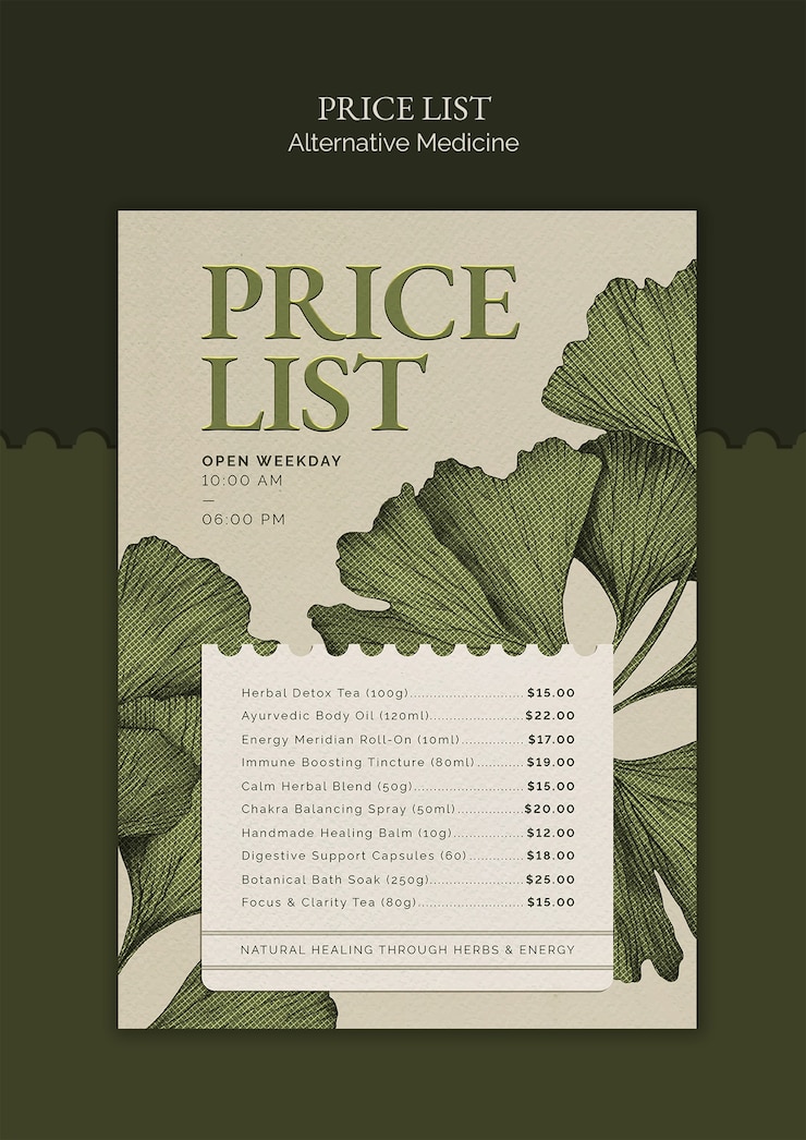 PSD Gratis alternative medicine template