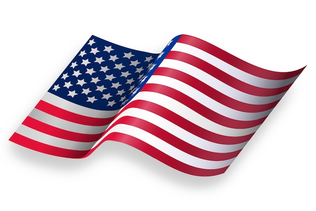 PSD gratuito american flag