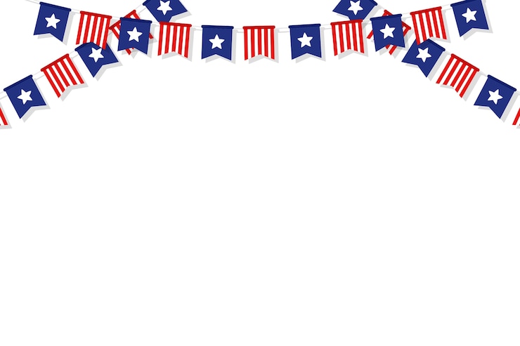PSD gratuito american flag