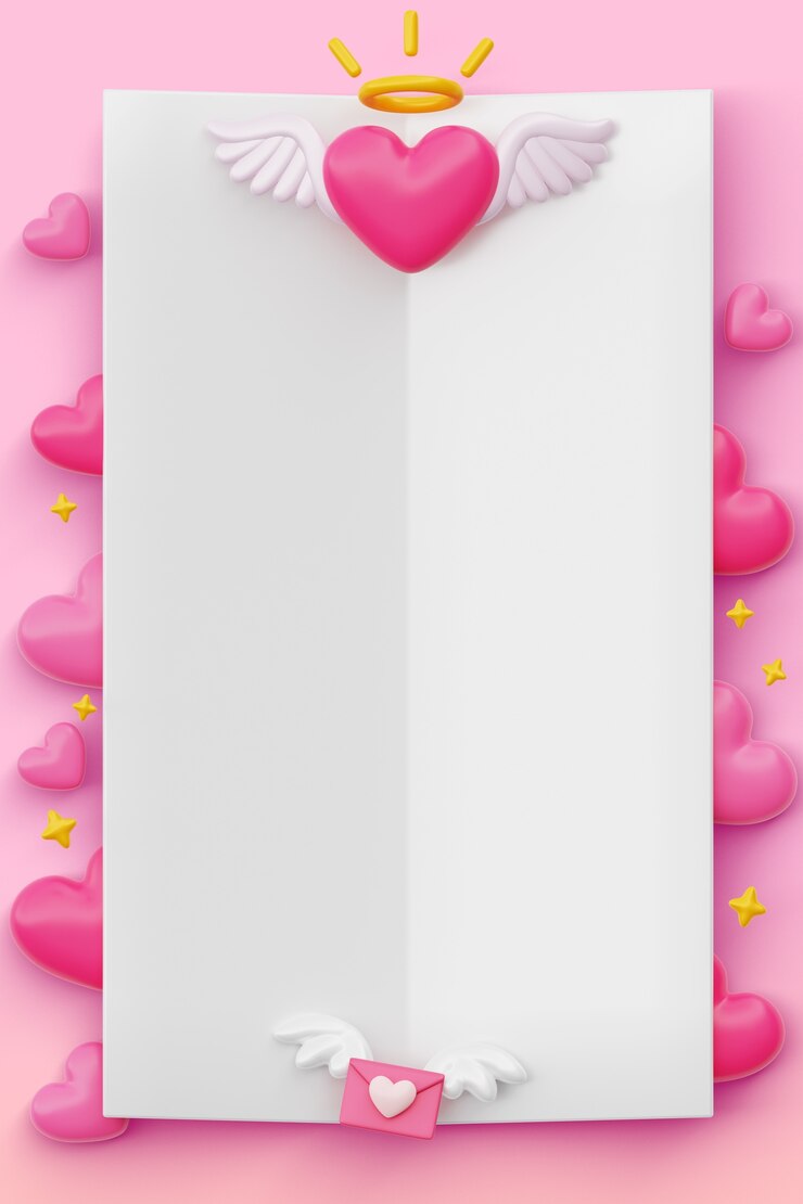 PSD gratuito amore vendite verticali sfondo banner vuoto