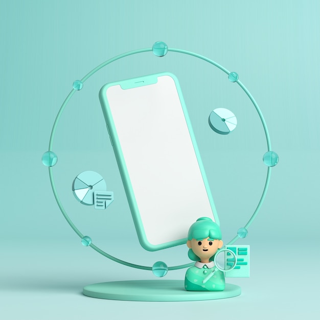 Análisis de aplicaciones móviles renderización 3D