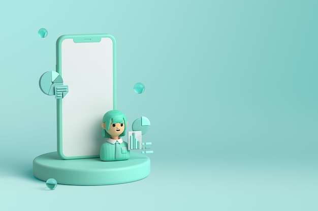 Análisis de datos sobre el renderizado 3D móvil