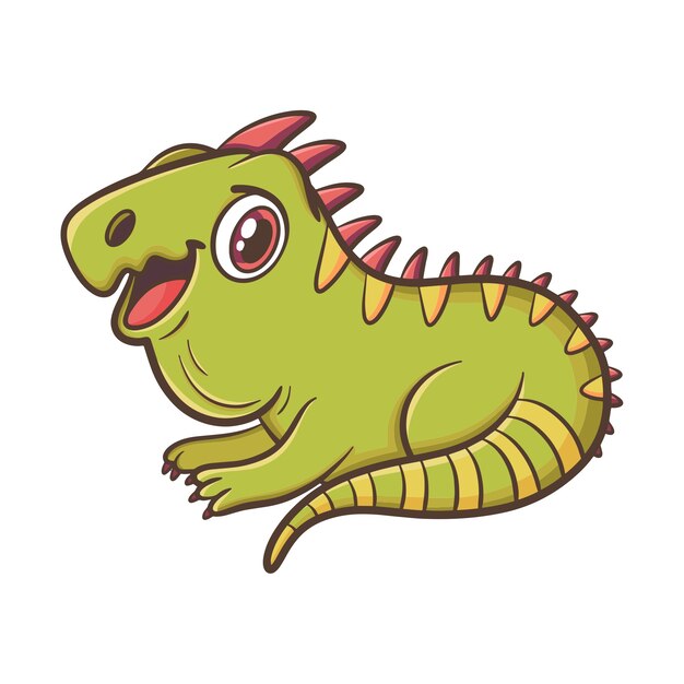Animales de dibujos animados aislados