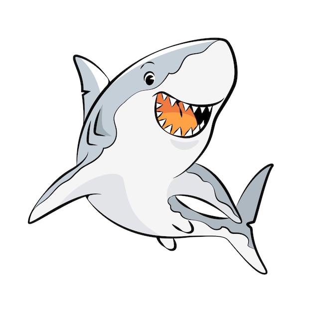 Animales de dibujos animados aislados