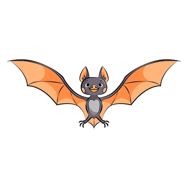 Animales de dibujos animados aislados