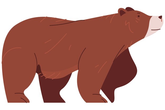 Animales salvajes de dibujos animados