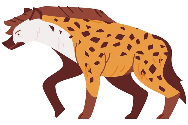 Animales salvajes de dibujos animados