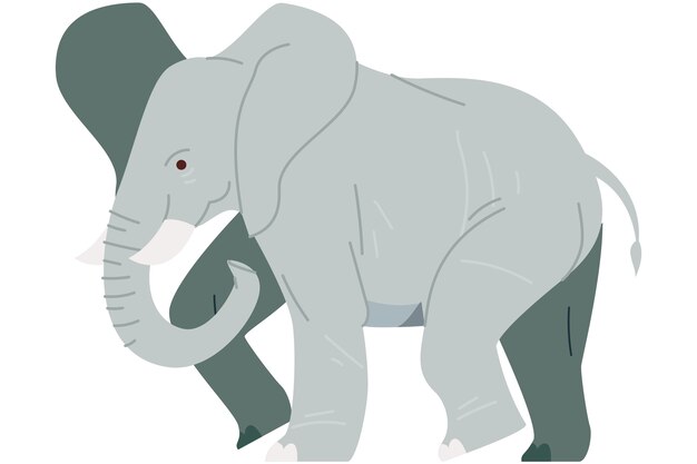 Animales salvajes de dibujos animados