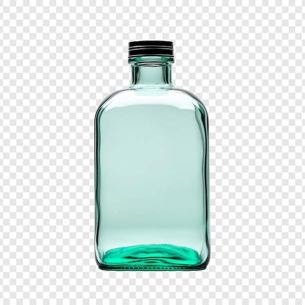 Gratis PSD apotheek glazen fles geïsoleerd op transparante achtergrond