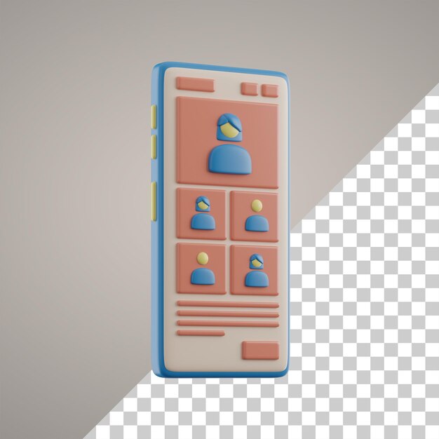 Aprendizaje en línea 3D en teléfonos inteligentes
