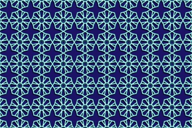 Arabisch patroon achtergrond islamitisch ornament geometrische 3d vorm textuur arabisch
