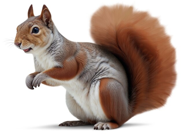 ardilla fotorrealista