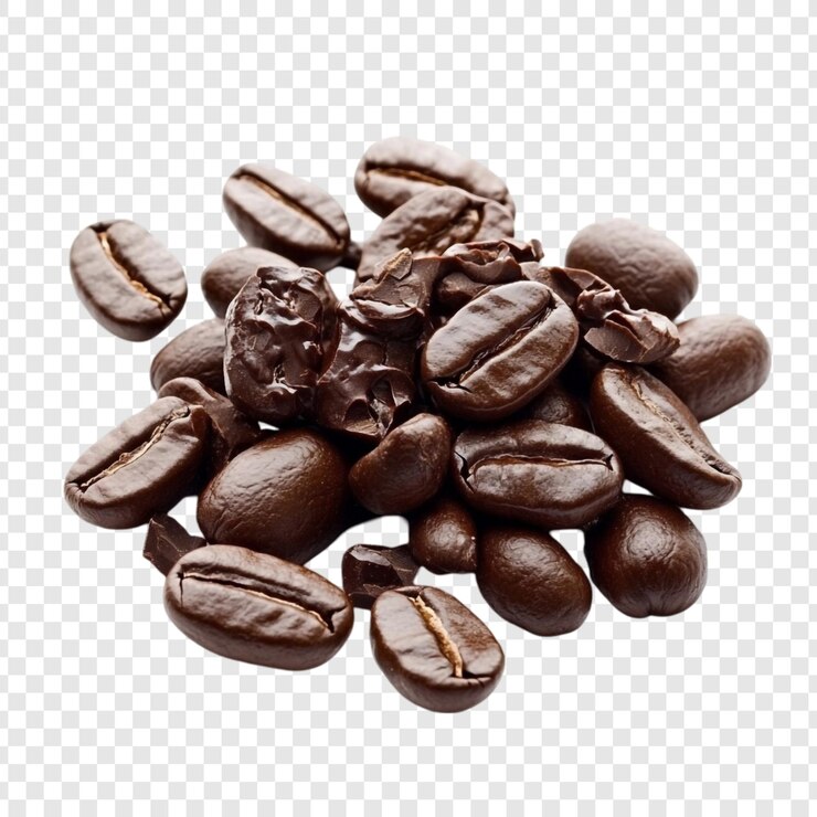 Gratis PSD aromatische geroosterde koffiebonen rich brown brew