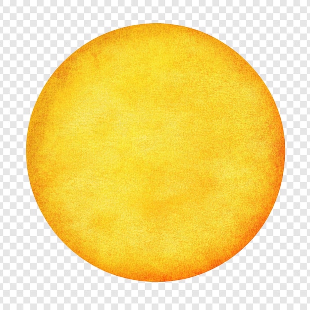 Arte Abstracto del Círculo Dorado Un Orbe Amarillo Vibrante