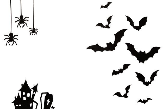 Articoli di Halloween isolati