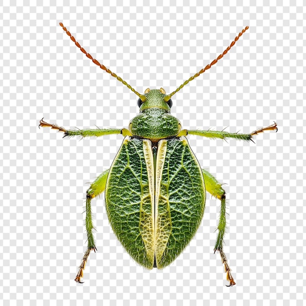 El asombroso escarabajo de hojas verdes vibrante de primer plano