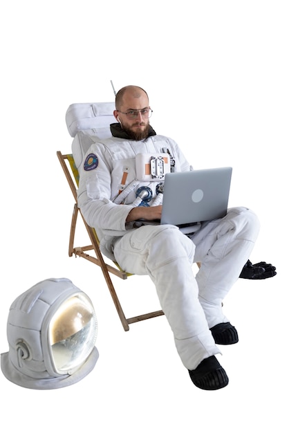 Astronaut in ruimtepak