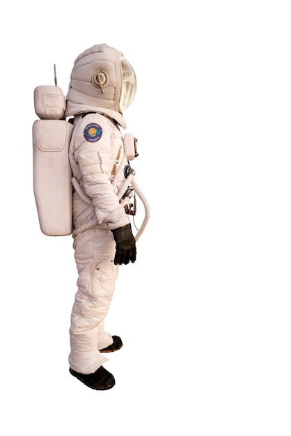 astronauta vistiendo traje espacial