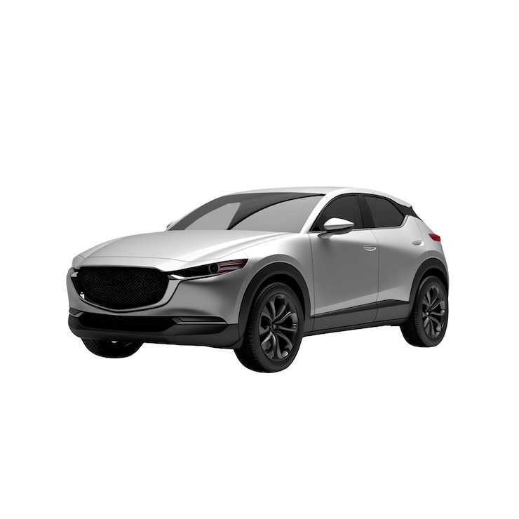 PSD gratuito auto moderna isolata
