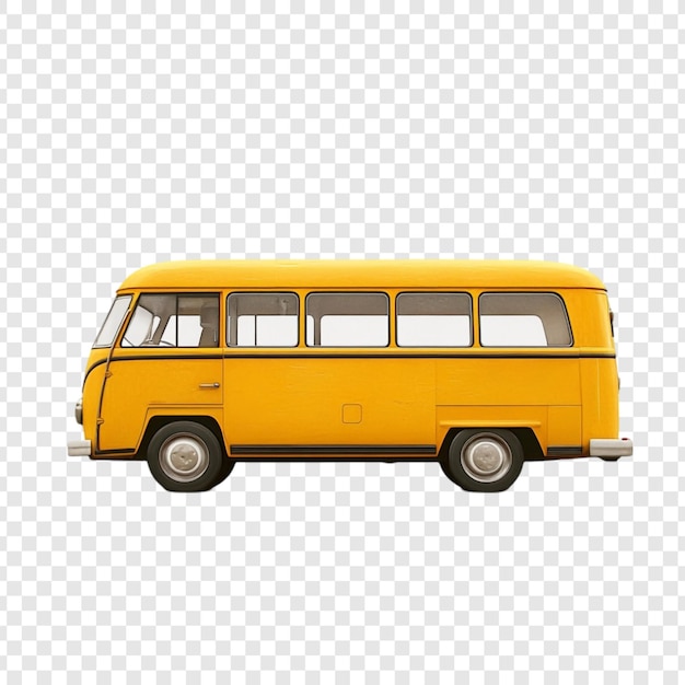 Autobús amarillo antiguo Un paseo clásico