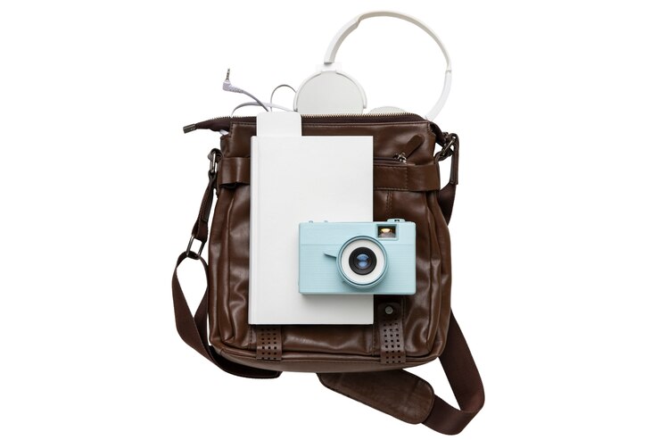 Gratis PSD bagage klaargemaakt voor reizen