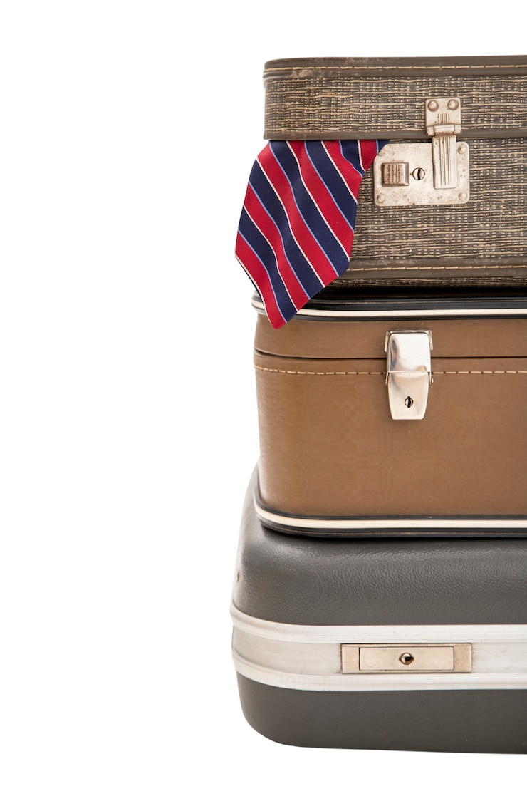PSD gratuito bagagli preparati per il viaggio