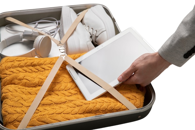 Bagaglio preparato per il viaggio