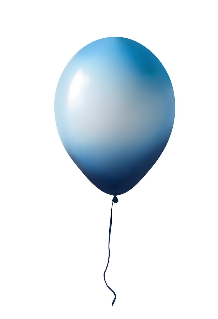 PSD Gratis balon dengan warna indah